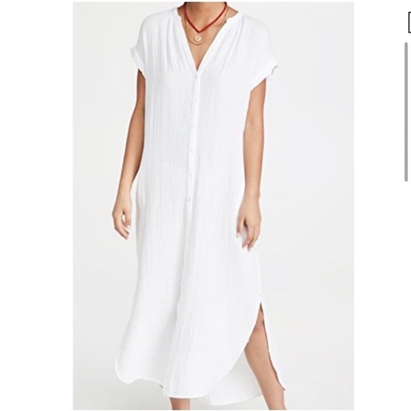 XiRENA Dresses & Skirts - XiRENA White Sleeveless Flowy Dress Size Small